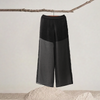 Mesh Lined Wide Leg Pants