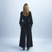 Solid Color Velvet Wide-leg Pants