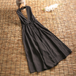 Deep V halter neck sleeveless comfortable casual jumpsuit