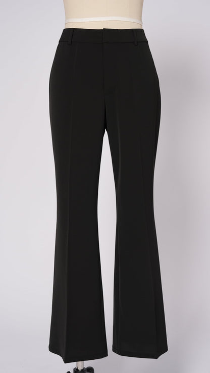 Women's Mesh Beaded Top & Wide-Leg Pants Set