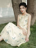 Butterfly_Printed_Drawstring_Sleeveless_Maxi_Dress_4
