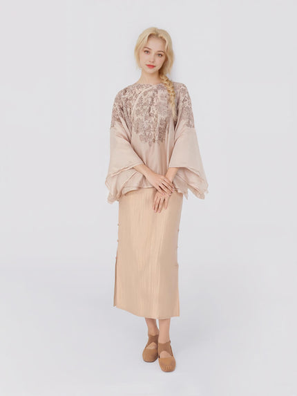 Chrysanthemum_Embroidered_Flared_Sleeve_Top_and_Straight_Skirt_Set_11