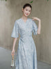Cross_Collar_Tie_Waist-cinching_Jacquard_Flowy_Maxi_Dress_5