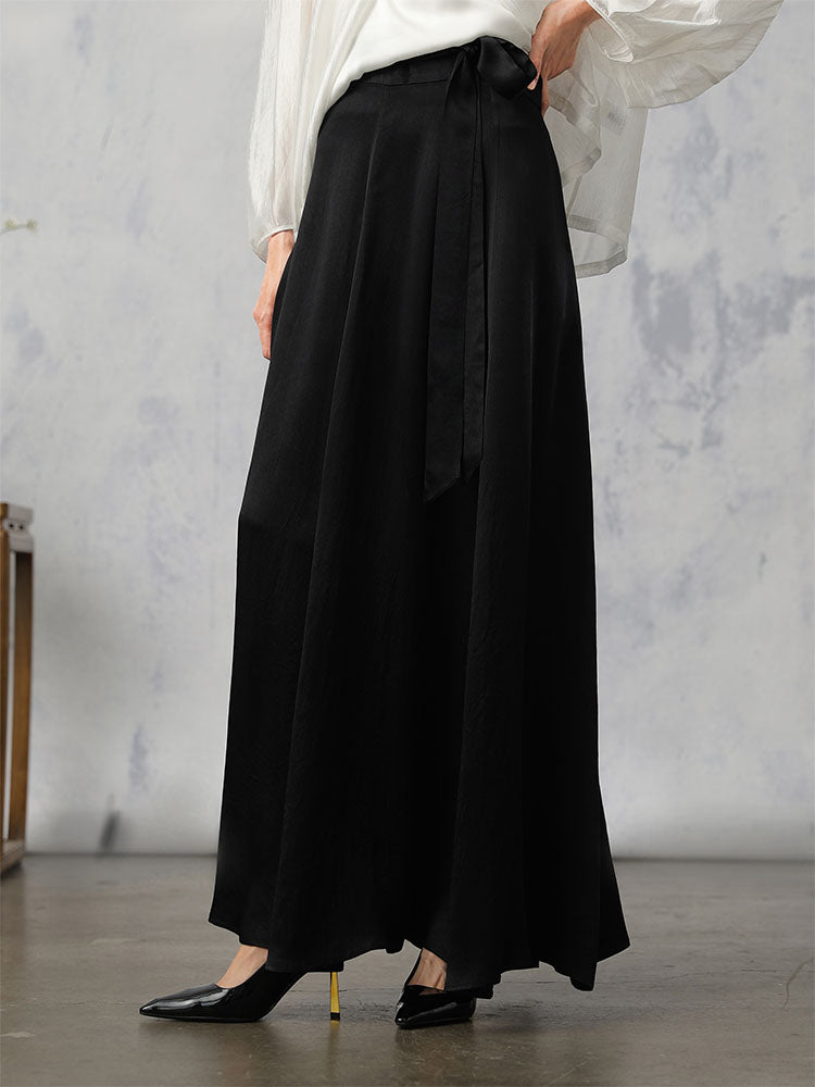 DanMoQingYan_BlackA-lineSkirt_3