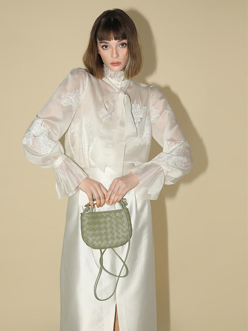 Detachable_Tie_Embroidered_Top_and_Camisole_Two-piece_Set_2