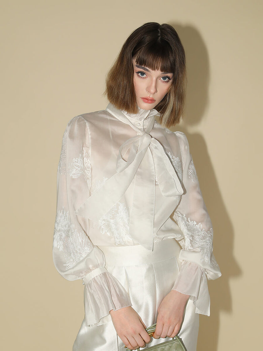 Detachable_Tie_Embroidered_Top_and_Camisole_Two-piece_Set_3