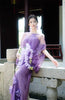 Embroidered Hollow Outer Shirt Three-dimensional Flower Sling V-neck A-line Dress 5
