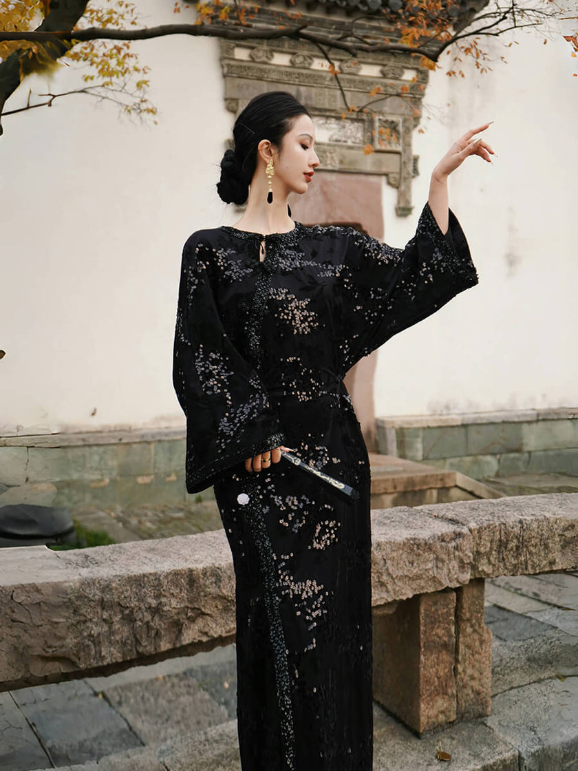 Flocked_Sequin_Embroidered_Split_Maxi_Dress_6