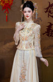 Gold_Embroidered_Sequined_Xiuhe_Chinese_Wedding_Dress_4