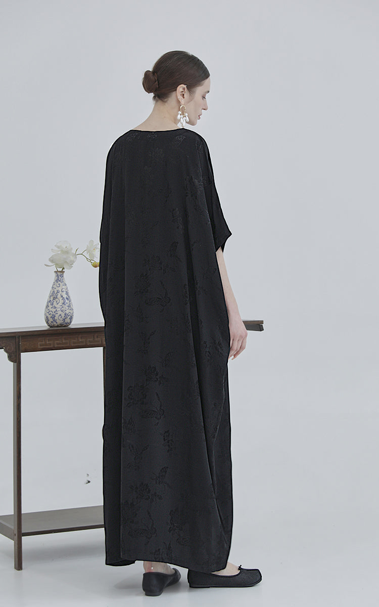 Jacquard_Retro_Minimalist_Maxi_Dress_5