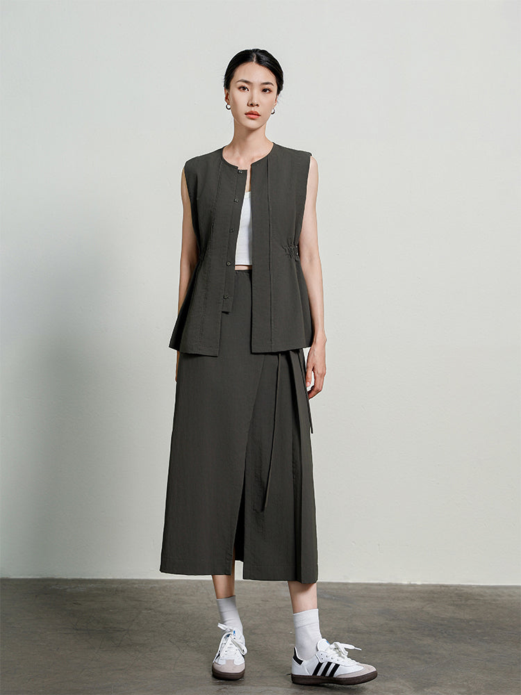 LanYan_Asymmetrical_Pleated_Skirt_2