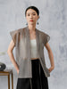 LengShan_Linen_Sleeveless_Cardigan_Top_2