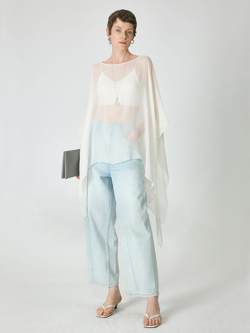 Mesh_See_Through_Irregular_Hem_Silk_Top_3