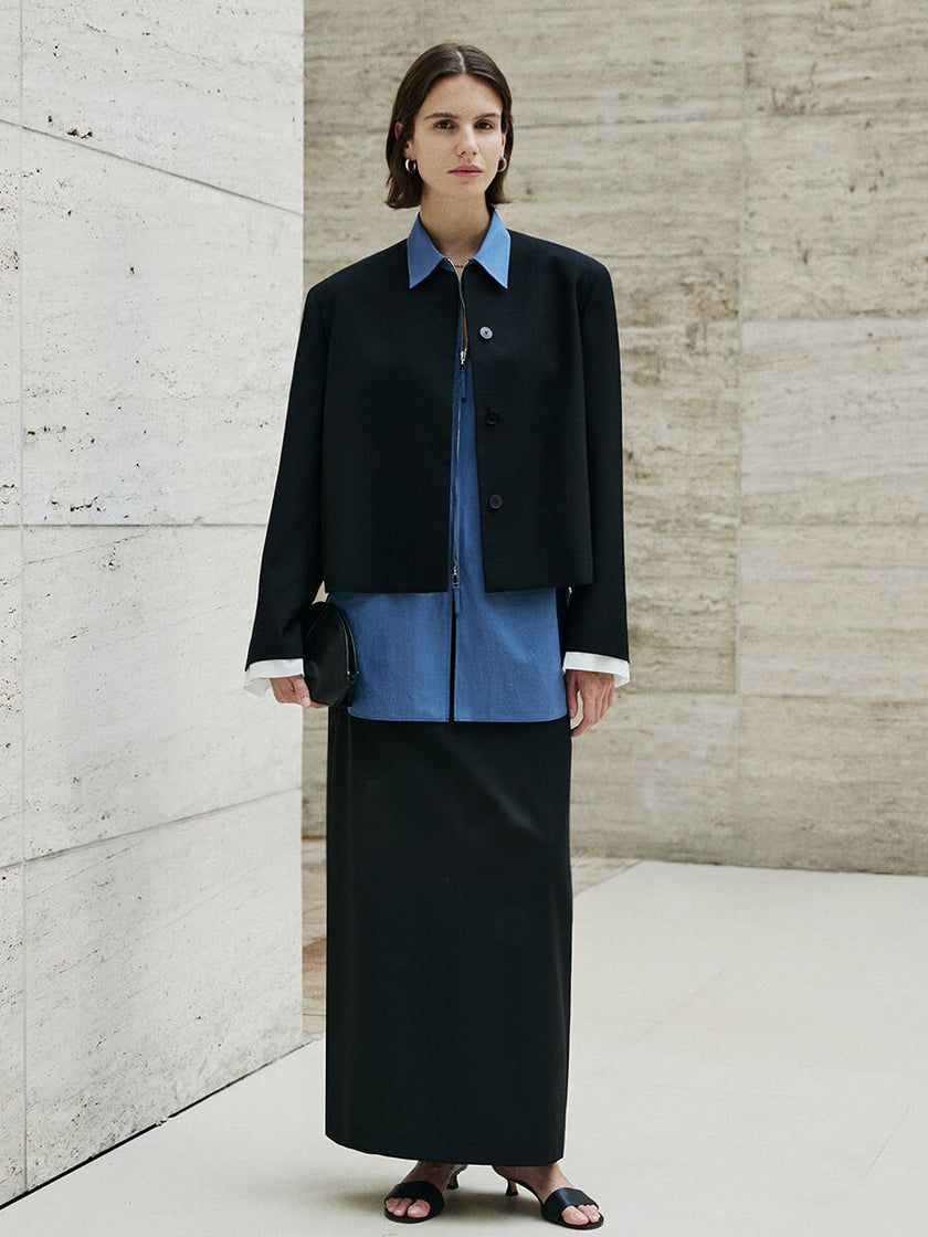 Round_Neck_Contrast_Color_Cuff_Short_Wool_Blazer_6