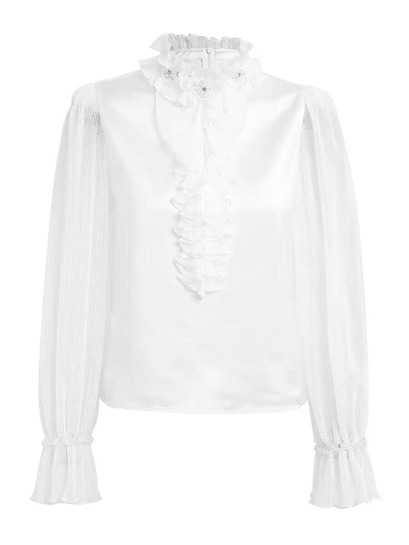 Ruffled_Round_Neck_Lantern_Sleeve_Beaded_Shirt_4