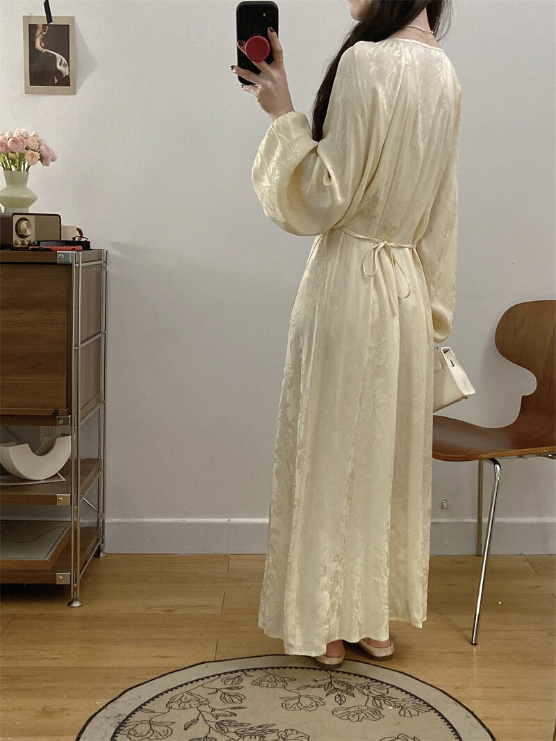 Satin_Frog_Closure_Button_High_Split_Dress_6