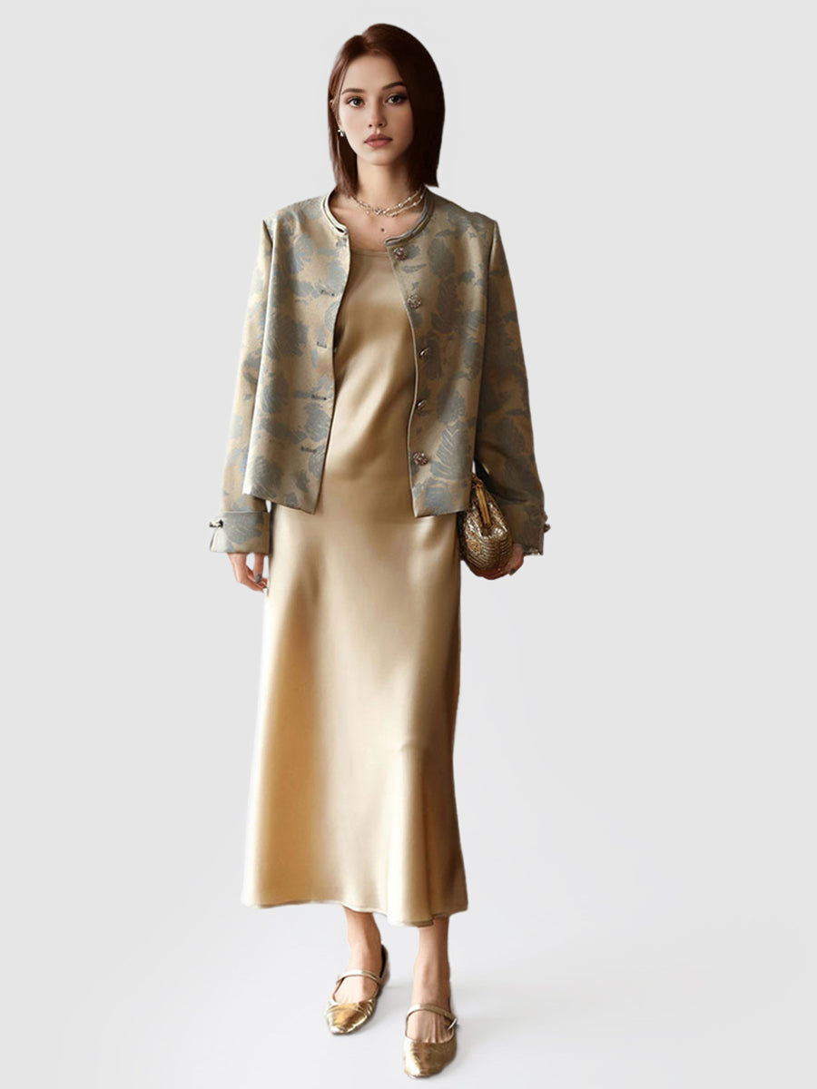 Short_Round_Neck_H-shaped_Jacket_With_Wide-leg_Pants_Set_20