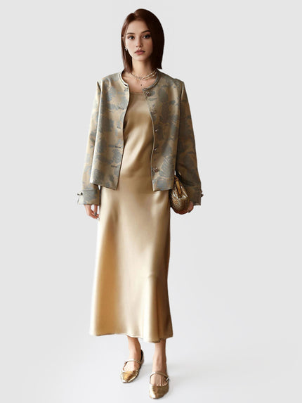 Short_Round_Neck_H-shaped_Jacket_With_Wide-leg_Pants_Set_20