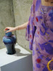 Silk Handmade Velvet Flower Dress 12