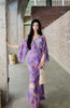 Silk Handmade Velvet Flower Dress 2