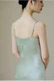 Solid_Color_Floral_Spaghetti_Straps_Maxi_Dress_7
