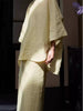 Stand_Collar_Side_Placket_Three-Quarter_Sleeve_Top_and_Skirt_Set_5