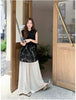 Velvet Jacquard Sleeveless Vest and Wide-leg Pants Set 5