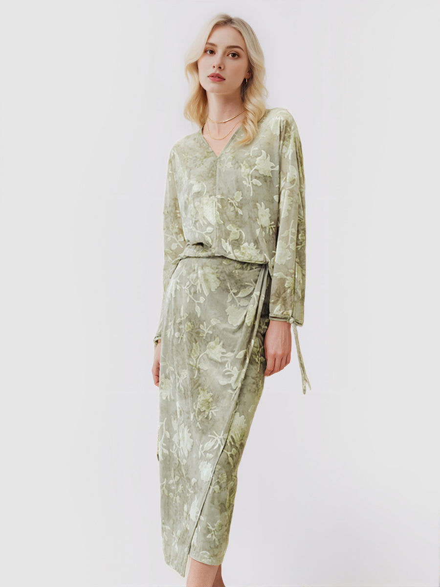 Velvet_Printed_Top_Camisole_and_Elastic_Waist_Skirt_Three-piece_Set_11