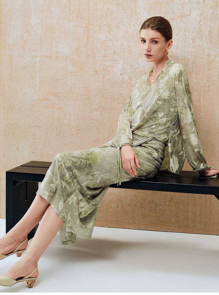 Velvet_Printed_Top_Camisole_and_Elastic_Waist_Skirt_Three-piece_Set_7