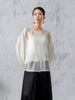 XiaYing_Lantern_Sleeve_Two_Piece_Top