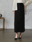 YingJing_Solid_Color_Minimalist_Swirled_Skirt_1